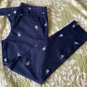 Loft flower printed pants
